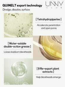 unny club 5片装鼻贴，即刻疏通毛孔，去除T区黑头，温和配方，保湿，深层清洁毛孔，6克*5片 + 3克*5片 - 白色 - 查看 5