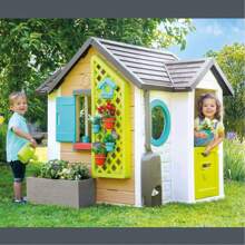 Smoby Casa Jardin Temático con accesorios 128,5X132X135 Cm - Multicolor - Ver 12