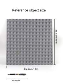 Gray-Building Block Base Plate - Grey - View 9