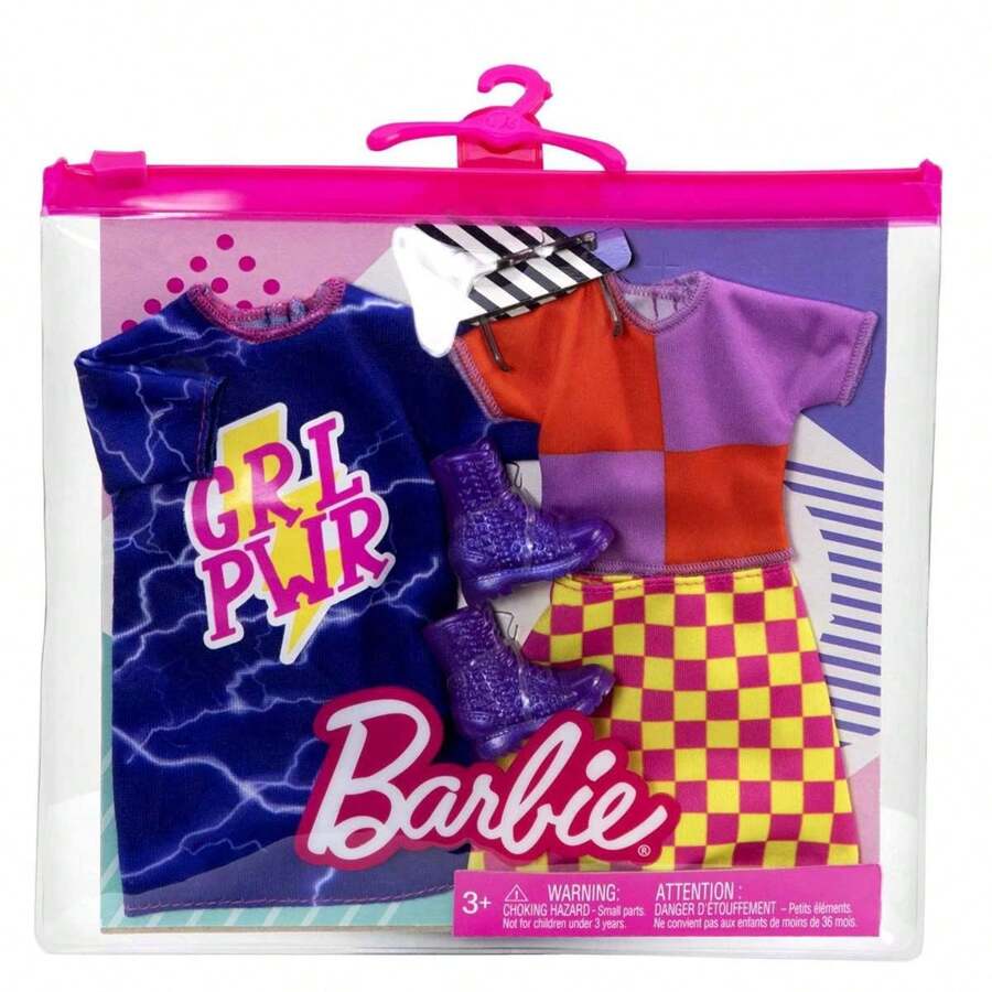 Robe Barbie Model Muse Mattel - Vêtement Pour Poupée, édition Pink Label Années 2000, Occasion