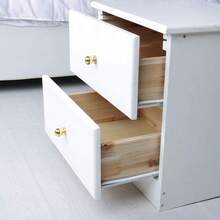 1把實心鋅合金衣櫥門把手,銅色圓形把手,設計用於櫥櫃和抽屜,通用家具拉手 - 銅色 - 查看 3