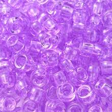 100Pcs/Set Transparent Color Pony Beads For Jewelry Making Cute Hair Beads For Crafts Beading Supplies DIY Arts & Crafts Materials For Jewelry Making - Pony Beads - View 12