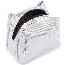 1入組青蛙隔熱午餐袋，可攜式午餐盒收納袋，加厚鋁箔便當袋，保溫保冷防水防油泄漏可冷凍冷藏保鮮袋，適用於上學上班野餐旅行和戶外活動，女士男士午餐袋便當袋，辦公室假期假期學生學生露營學校組織者袋老師收納袋課堂袋課堂組織者袋 - 綠色 - 查看 3