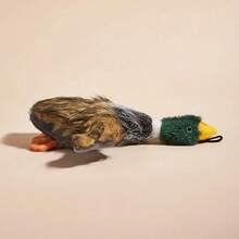 1入寵物吱吱聲玩具,毛絨狗咬玩具,適用於小型犬,鴨子,毛絨玩具,發出bb聲,適用於猫和狗 - 彩色 - 查看 5