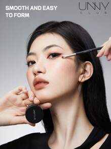 unny club 1 件装凝胶眼线笔，无需铅笔刷，防水持久眼线膏凝胶，高强度颜料防晕染眼线眉笔化妆品，防水 - 01復古黑 - 查看 3