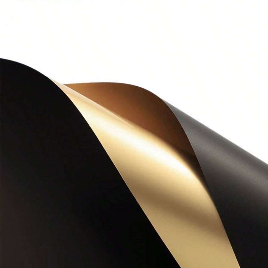 20 Sheets/Pack Valentine'S Day Gold Foil Paper For Flower Bouquet