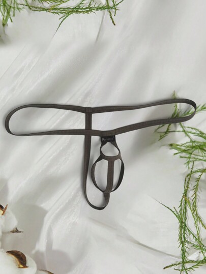 ملابس داخلية رجالية مثيرة - جي-سترينج مثير للرجال خصر ومنتصف مطاطيان مناسبان للاستخدام مع فتحة الخاتم