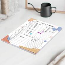 BUBU 1pc Meal Planner Notepad - Daily Weekly Meal Planning Pad With Tear Off Shopping List And Grocery List,Plan Weekly Menu Food For Weight Loss Or Dinner List For Family - Multicolor - View 4