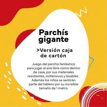 Juego Parchis Gigante suelo 100x100 cm ✅ Entrega 24/48h a España (península) - Juegos de Mesa Clásicos - Juegos de Mesa para Niños - Juegos de Mesa Tablero - Cayro - Ref. 160 - Multicolor - Ver 10