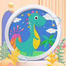5D DIY Tranh kim cương bộ dụng cụ - A Niềm vui Và Creative Thủ công Đối với Trẻ em Đến - Khảm Hình dán Qủa tặng Đối với Con trai Và Giáng sinh Halloween Lễ tạ ơn Món quà - Nhiều màu - Xem 5
