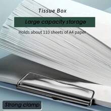 1 件重型剪貼板,壓克力漸變剪貼板 A4 信紙尺寸剪貼板,適用於護士、學校和辦公室,帶筆架和低調夾的剪貼板,適合學生、女士、男士,12.2 X 8.67 英寸 - 黃色 - 查看 6