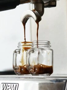 1 Piece Mini Coffee Concentrate Dispenser Sealed Jar Sample Wine Glass Honey Sample Organizer Jar Storage Jar - Clear - View 2