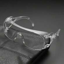 1pc Anti-Wind/Sand/Dust Goggles, Clear Lens Protective Glasses For Cycling, Outdoor Work, Laboratory, Fashion For Summer Beach Vacation,Outdoor,Travel