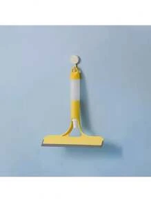 1個多功能玻璃清潔刷,帶噴瓶和刮水器,適用於清潔窗戶和鏡子 - 藍色 - 查看 6