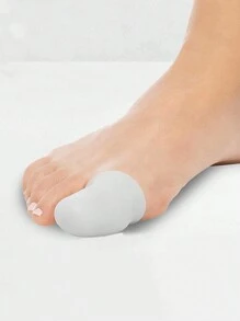 2pcs Soft Silicone Toe Caps, Toe Protectors For Shoes (For Thumb And Big Toe), Suitable For Sneakers, Casual Shoes And Shoes