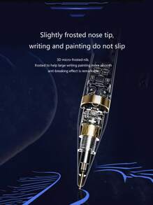 Touch Capacitive Stylus Pen Compatible With Ipad, Ultra-Sensitive And Touch-Free, With Excellent Smooth Touch Feeling And Top-Class Appearance. Real-Time Power Display, Comfortable Grip, Long-Lasting Battery, Unique Aesthetic Design With Form. Eight Innovative Upgrades, Anti-Misoperation, Ultra-Sensitive But Stops When Necessary, Magnetic Auto-Attachment, Instant Power Display, Magnetic Fast Charging, Long-Lasting Battery, Tilt Pressure Sensing, 3d Micro-Matte Transparent Pen Tip, Instant Use Without Switches, Precise Functionality, Replaceable Pen Tip. - Transparent Magnetic Attraction - View 5