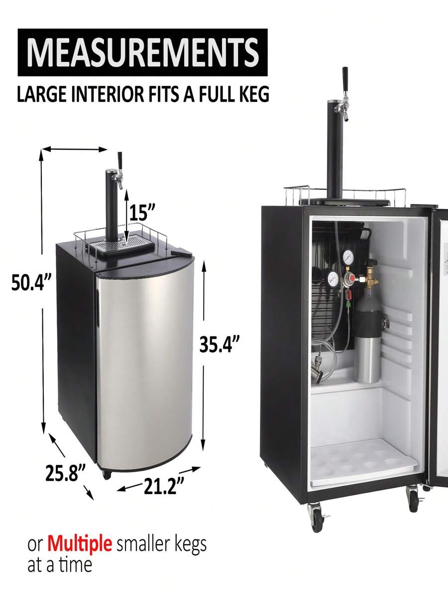Full Size Kegerator And Keg Beer Cooler,Tap Beer Cooling System