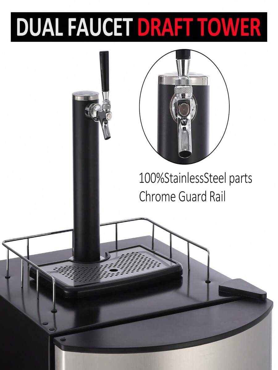 Full Size Kegerator And Keg Beer Cooler,Tap Beer Cooling System