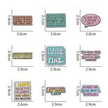 有趣的短语引文珐琅别针我的独处时间是为了你的翻领徽章胸针背包衣服衬衫别针珠宝礼物街头衣服别针包饰学校 Kpop 教师用品包饰可爱办公室配件衬衫夹克圣诞节万圣节秋冬配饰，适合青少年、青年、男士、休闲、户外、运动、度假、毕业礼物、生日、日常穿着衣服别针教师礼物 - 粉色 - 查看 3