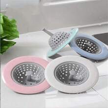 Kitchen Sink Strainer For Washing Vegetables & Dish, Drain Cover To Prevent Blockage Of Drainage Outlet - Blue - View 3