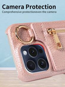 1个钱包式磁吸翻盖手机壳，带卡槽和零钱包，兼容 17 Pro Max/17 Pro/17/Air/16 Pro Max/16/15/14/13/12/11，A16系列