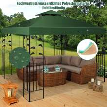 Patio Awnings - 綠色 - 查看 3