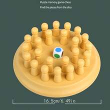 專注和觀察力培養記憶棋盤桌上遊戲玩具,顏色隨機,1入組/件 - 彩色 - 查看 2