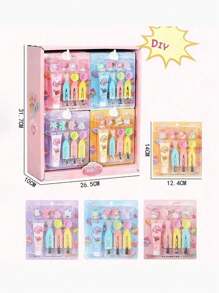 1 lub 2 szt. spinki do włosów z żywicy kremowej, zestaw akcesoriów do majsterkowania