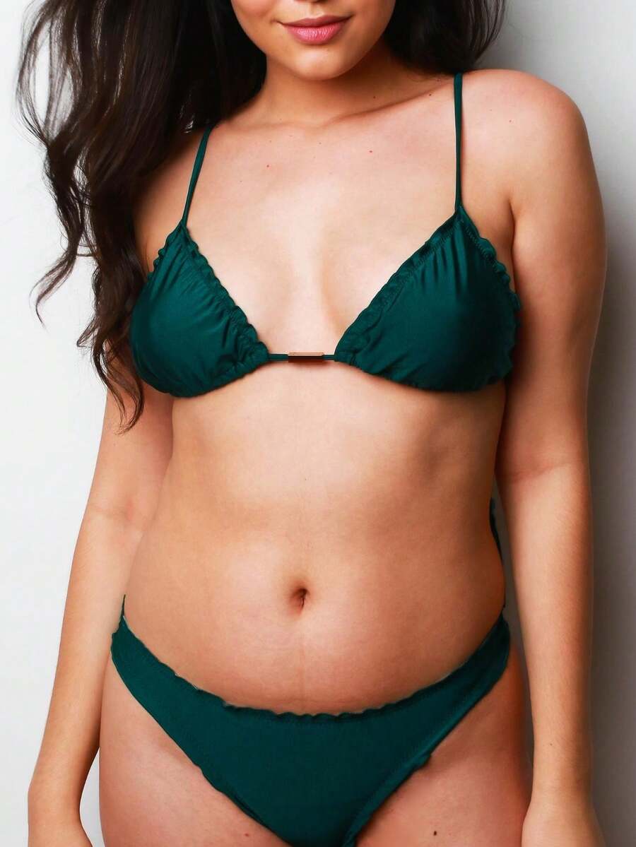 Women Bikini Sets - màu xanh lá - Xem 1