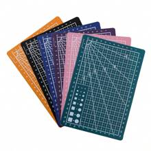 A5尺寸切割墊與雕刻刀和凹槽書,考試卷子與粘土切割墊皆適用,藝術作品隨機顏色 - 隨機顏色 - 查看 1