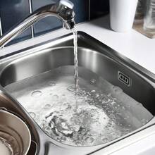 Kitchen Sink Drain Stopper - Garbage Disposal Stopper 3.34 Inch Sink Drain Plug, Stainless Steel Kitchen Sink Drain Cover Fits Standard Kitchen Drain Size Of 3-1/2 Inch - Silver - View 7