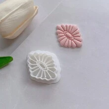 1pc Soft Pottery Earring Mold For Diy Clay Cutting And Creating Tools Yg118 - White - View 3