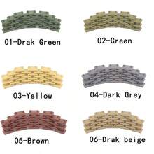 60入組小顆粒積木,兼容小顆粒積木diy部件,男孩玩具禮物 - 60個 - 查看 11