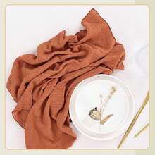 1片高端純色晚宴餐巾,適用於派對、婚禮、餐廳和宴會 - 綠色 - 查看 4