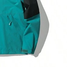 男士户外防风夹克，连帽风衣，适合徒步旅行、跑步、秋季 - 綠色 - 查看 2