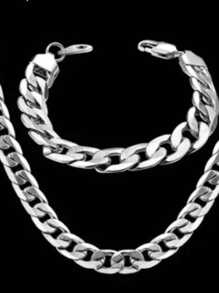 Corrente Cordão Grossa Masculino 70 cm Unissex  Aço inox 6 mm - Estrela - Visão 1