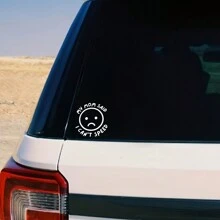 My Mom Said I Can Speed Car Stickers For Car Windows Bumper Funny Car Sticker Waterproof Vinyl Decal (5.91inch, White) - White - View 5