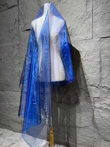 1pc Ancient Two Gradient Semi-Transparent Water Light Organza Fabric Vintage Creative Dress Wedding Dress Skirt Designer Fabric