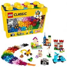 Juego de construccion Ladrillos Creativos en caja 790 piezas Lego Classic ✅ Entrega 24/48h a España (península) - LEGO Classic - Caja Contenedoras - Juguetes Construcción en Caja - Ref. 10698 - Multicolor - Ver 9