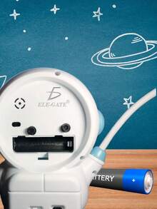 Ele-Gate Astronaut Alarm Clock With 2 In 1 Desk Lamp - Multicolor - View 3