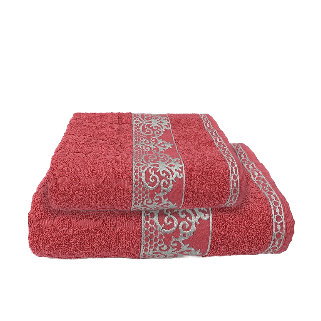 Bath Towel Sets - Đỏ - Xem 1