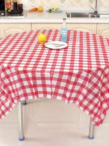 1pc Thickened Disposable Tablecloth Resistant To Water & Oil, Stone Printed, Suitable For Party, Restaurant, Hotel, Wedding, Valentine'S Day Decoration - one-size - View 5