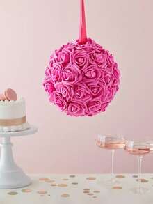 50朵2.8吋人造玫瑰花頭,散裝無桿假發泡玫瑰花,可用於手工藝、家居diy、情人節、婚禮花束、新娘派對中心裝飾、派對蛋糕裝飾、嬰兒淋浴、情人節背景裝飾 - Rose Red - 查看 11