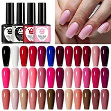 XEIJAYI 1pc 7.3ml Gel Nail Polish, French Nail Polish, Soak Off UV Light Cure Gel Polish, Art Design Manicure Salon DIY Salon Gel - 玫紅色 - 查看 2