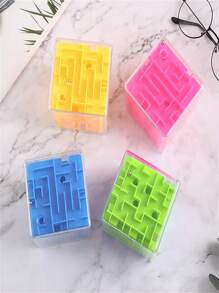 1 Pieza Jugutete De Bola Balanceada En Laberinto 3d Al Azar De 8*8cm - Multicolor - Ver 3