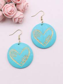 木盤刻有媽媽、娜娜、老師、阿姨、妻子、rn 吊墜耳環,送給母親、奶奶、阿姨、妻子和護士的禮物 - Earring - 查看 38