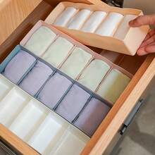 1 件多功能可堆疊內衣收納盒 - 灰色 - 查看 6