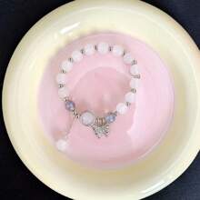 Bow Knot Bell Bracelet For Women, Sweet And Unique Mobius Design - Brown - View 4