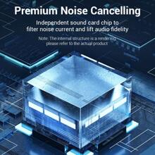 Carte Son Externe Usb Vention Adaptateur Audio Usb Vers Jack 3,5 Mm Avec Double Prise Casque 3,5 Mm À Trs 3 Pôles Et Prise Microphone Pour Windows, Pc, Ordinateur Portable, Bureau, Casque, Switch Et Plus Encore - Noir - Voir 7