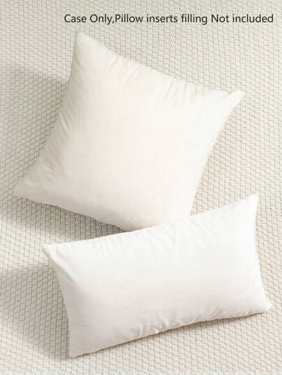 Sin Rellenos Funda De Cojín Terciopelo Liso Sin Relleno